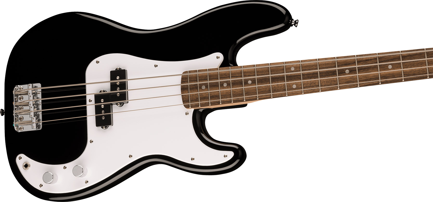 Squier Precision Bass Sonic Lau - Black - Basse Électrique Solid Body - Variation 2