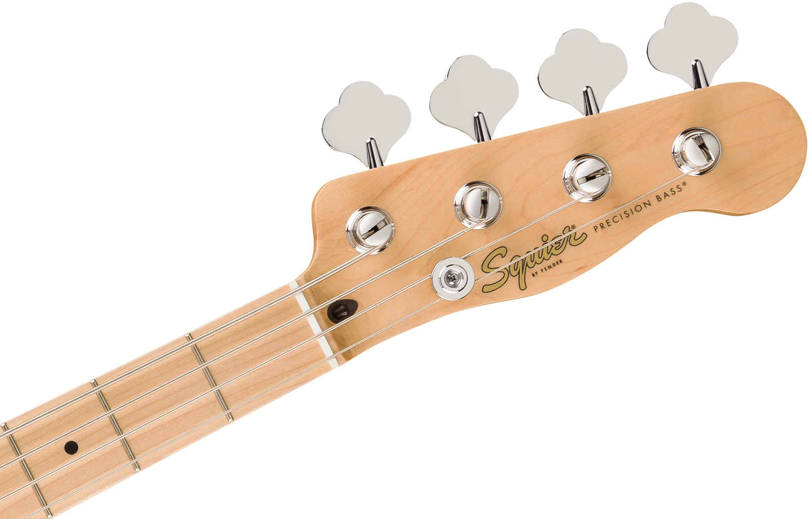 Squier Precision Bass Thinline Sj Paranormal Mn - Vintage White - Basse Électrique Solid Body - Variation 3