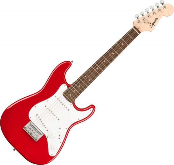 Squier Mini Strat V2 LAU dakota red Str shape electric guitar