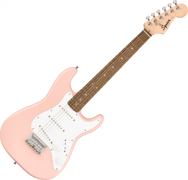 Guitare électrique enfant Squier SQUIER MINI STRAT V2 - shell pink