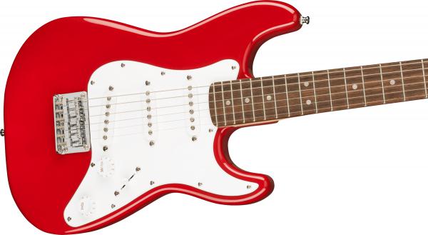 Guitare électrique solid body Squier Mini Strat V2 (LAU) - dakota red