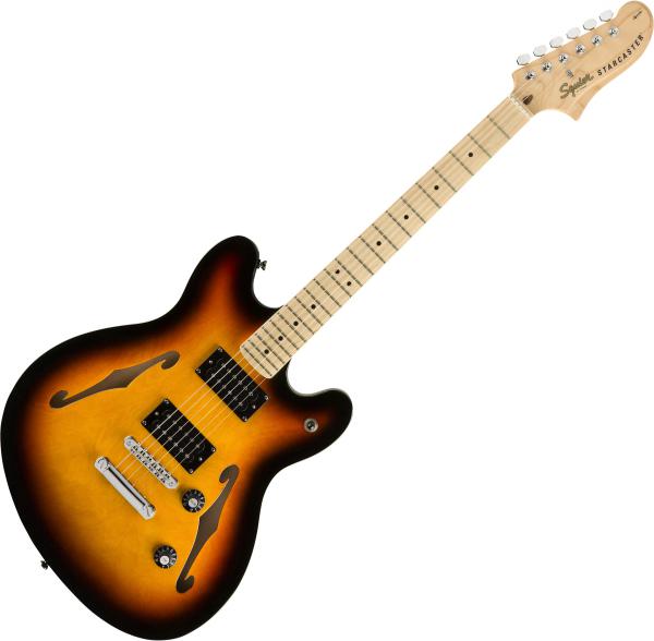 Guitare électrique solid body Squier Affinity Series Starcaster - 3-color sunburst