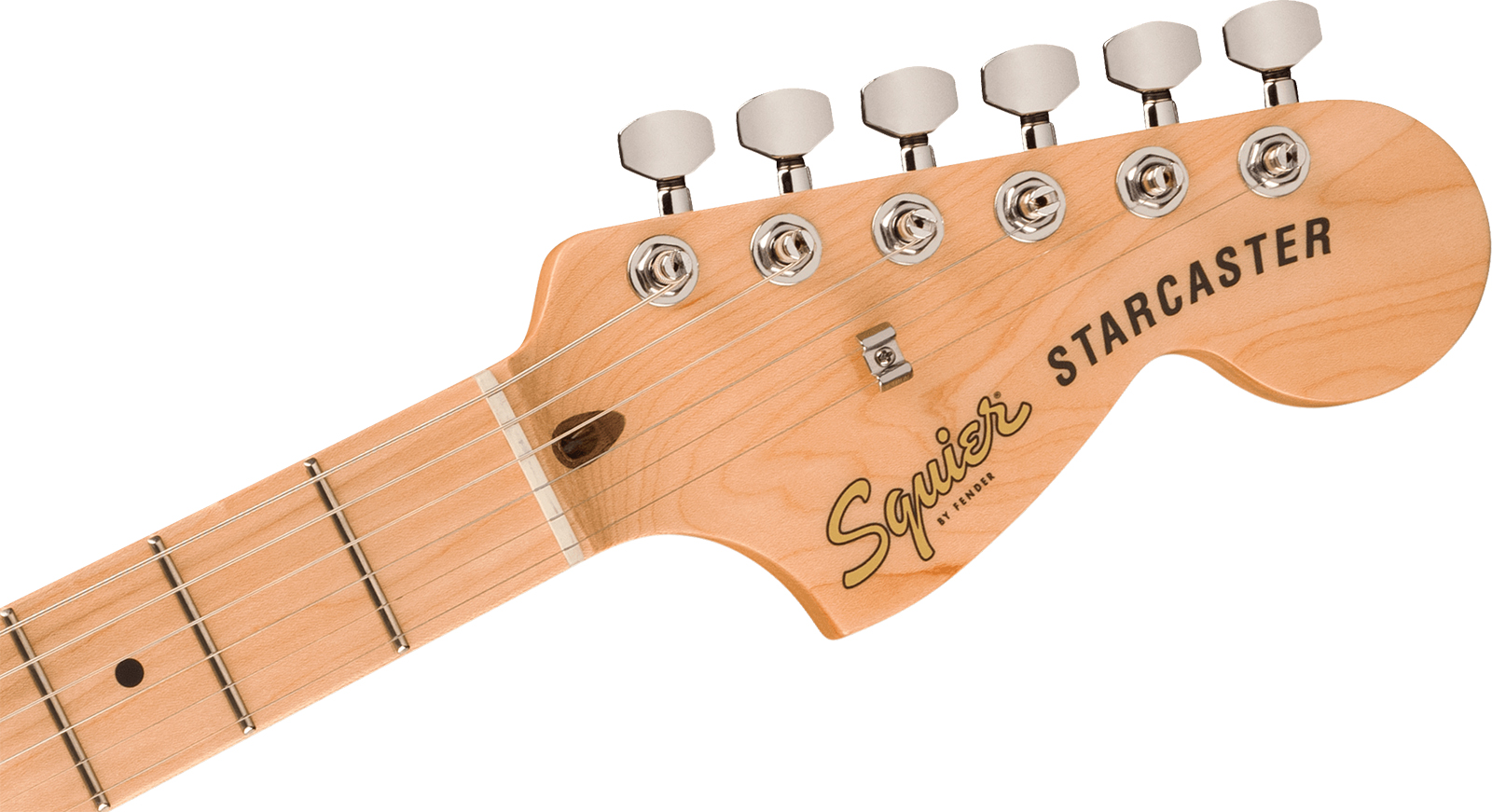 Squier Starcaster Deluxe Affinity 2h Ht Mn - Sienna Sunburst - Guitare Électrique RÉtro Rock - Variation 4