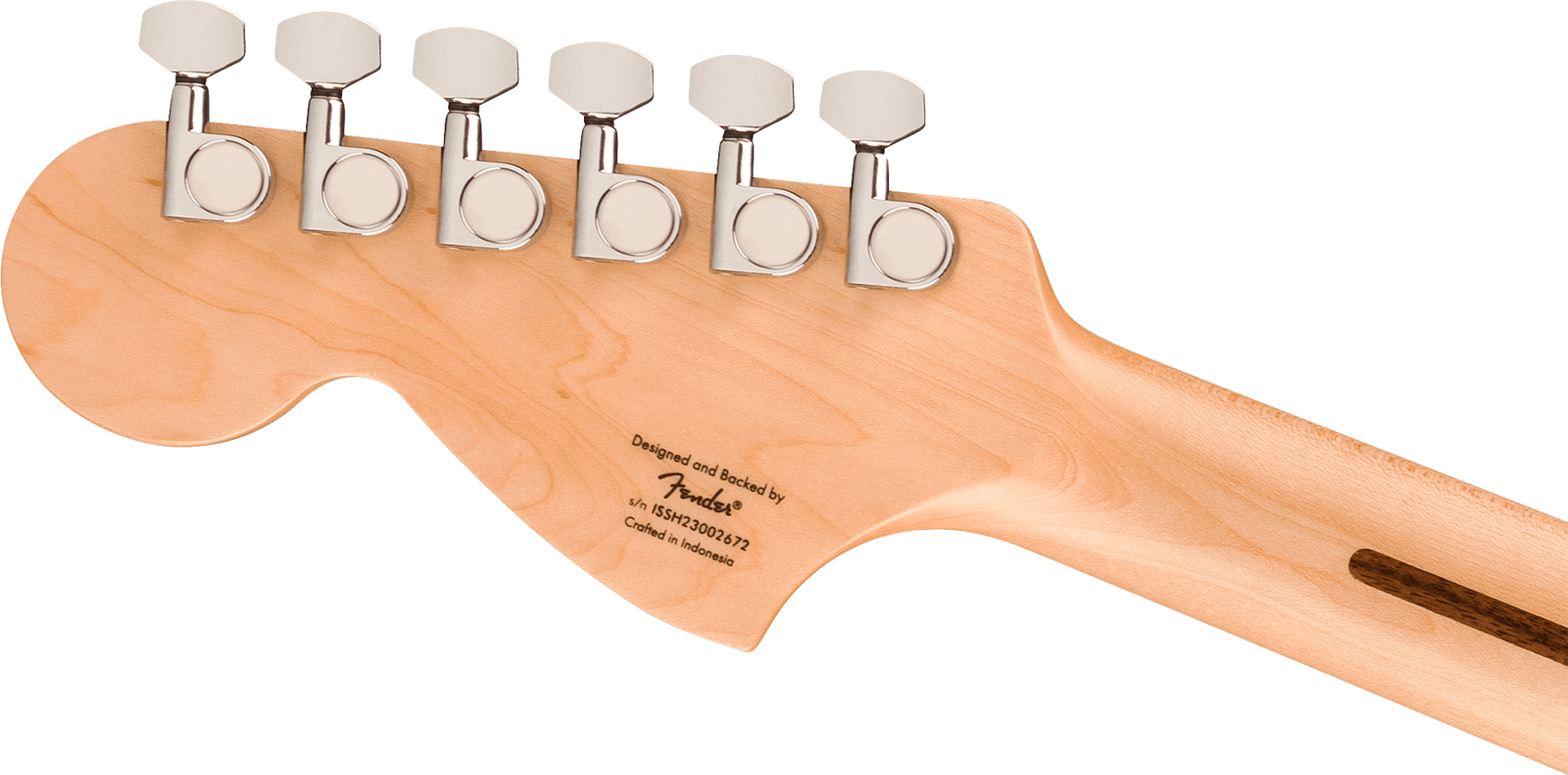 Squier Starcaster Deluxe Affinity Ind 2h Ht Lau - Olympic White - Guitare Électrique RÉtro Rock - Variation 4