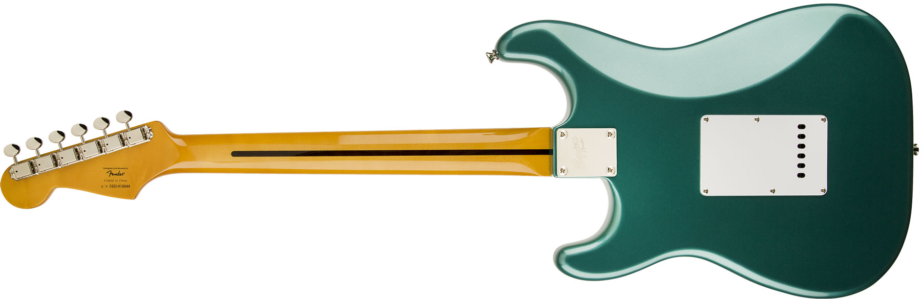 Squier Strat Classic Vibe '50s Mn - Sherwood Green Metallic - Guitare Électrique Forme Str - Variation 1