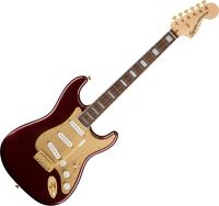 40th Anniversary Stratocaster Gold Edition - ruby red metallic