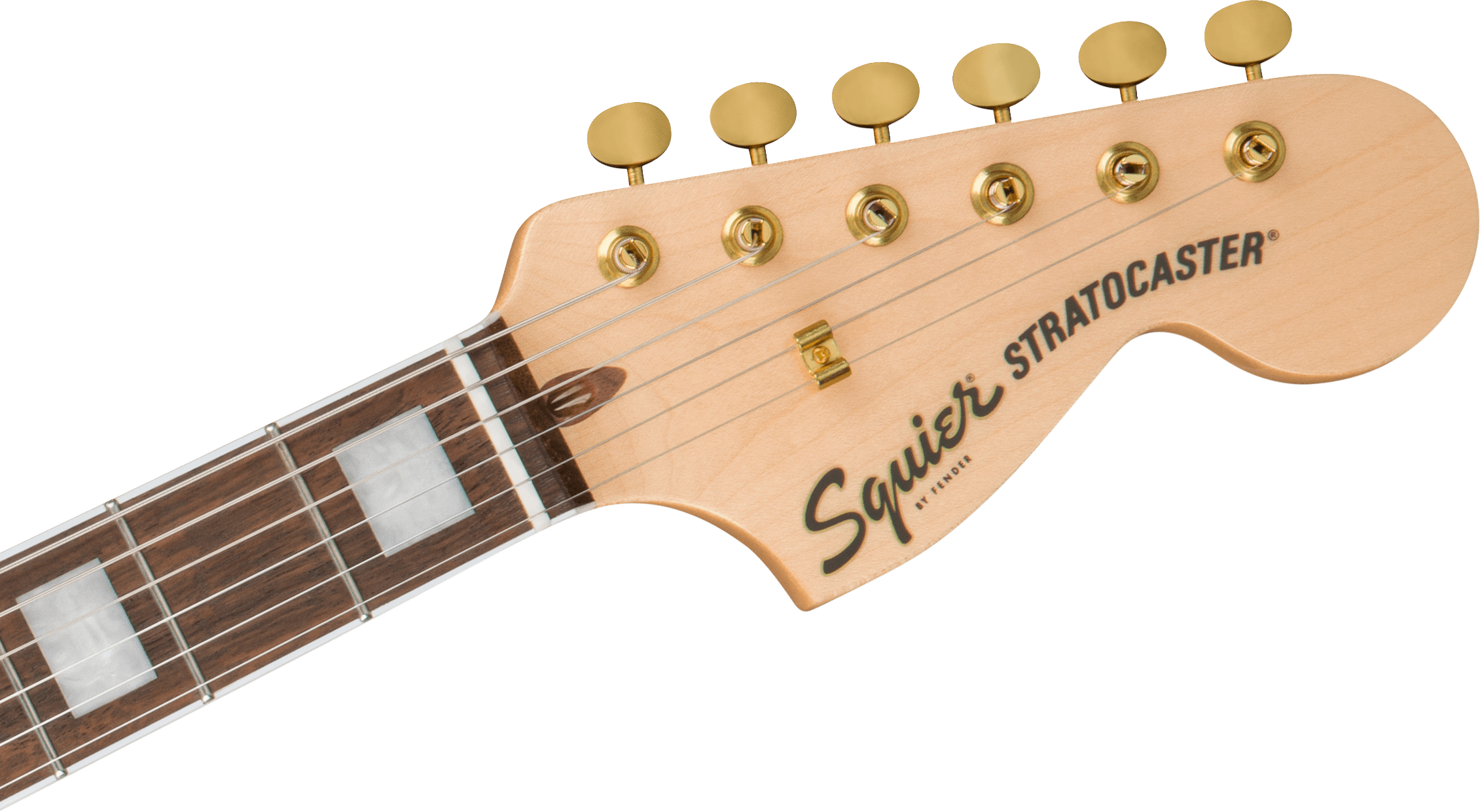 Squier Strat 40th Anniversary Gold Edition Lau - Sienna Sunburst - Guitare Électrique Forme Str - Variation 4