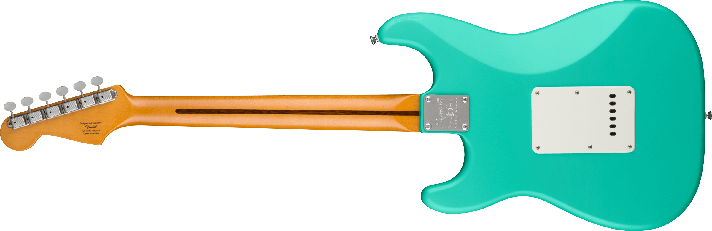 Squier Strat 40th Anniversary Vintage Edition Mn - Satin Seafoam Green - Guitare Électrique Forme Str - Variation 1