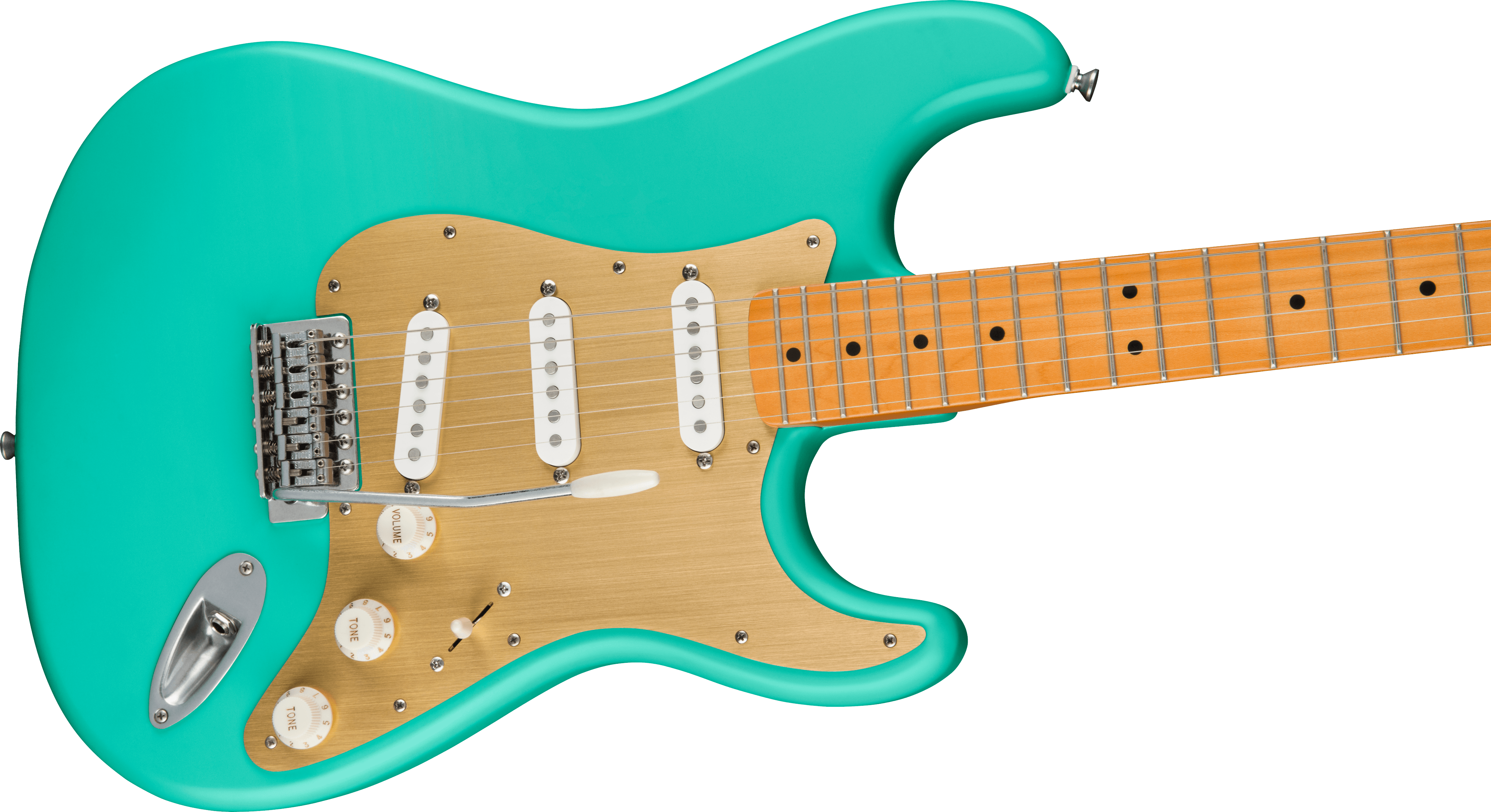 Squier Strat 40th Anniversary Vintage Edition Mn - Satin Seafoam Green - Guitare Électrique Forme Str - Variation 3