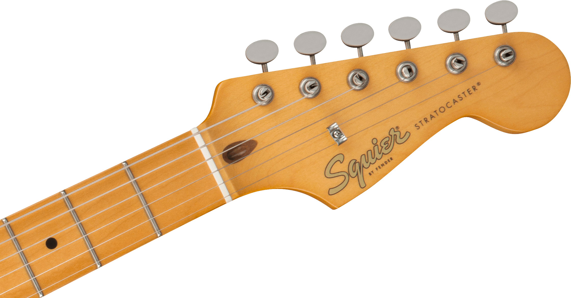Squier Strat 40th Anniversary Vintage Edition Mn - Satin Sonic Blue - Guitare Électrique Forme Str - Variation 4