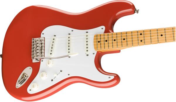Guitare électrique solid body Squier Classic Vibe '50s Stratocaster - fiesta red