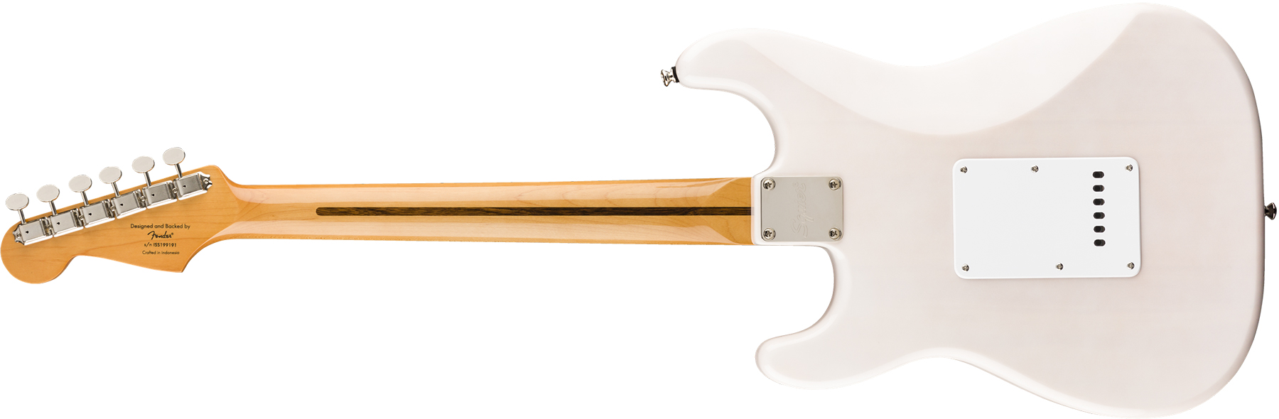 Squier Strat '50s Classic Vibe 2019 Mn 2019 - White Blonde - Guitare Électrique Forme Str - Variation 1