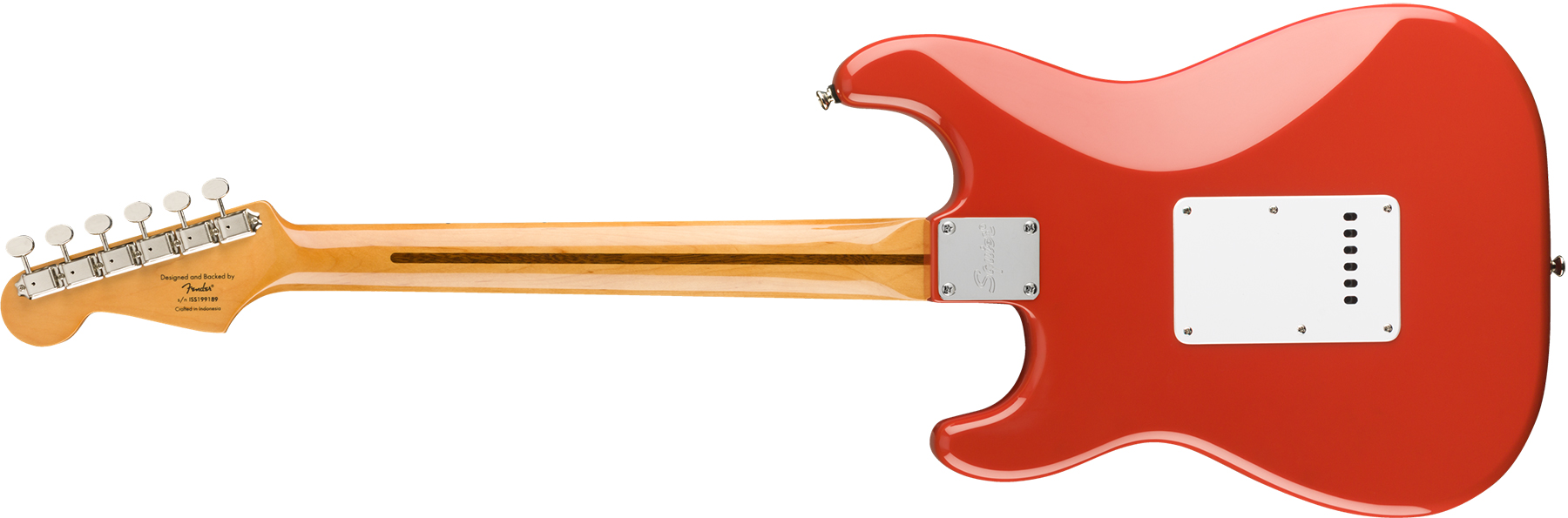 Squier Strat '50s Classic Vibe 2019 Mn 2019 - Fiesta Red - Guitare Électrique Forme Str - Variation 1