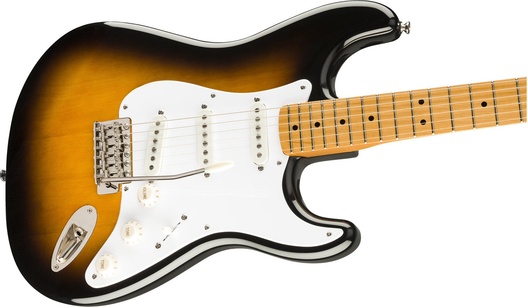 Squier Strat '50s Classic Vibe 2019 Mn 2019 - 2-color Sunburst - Guitare Électrique Forme Str - Variation 2