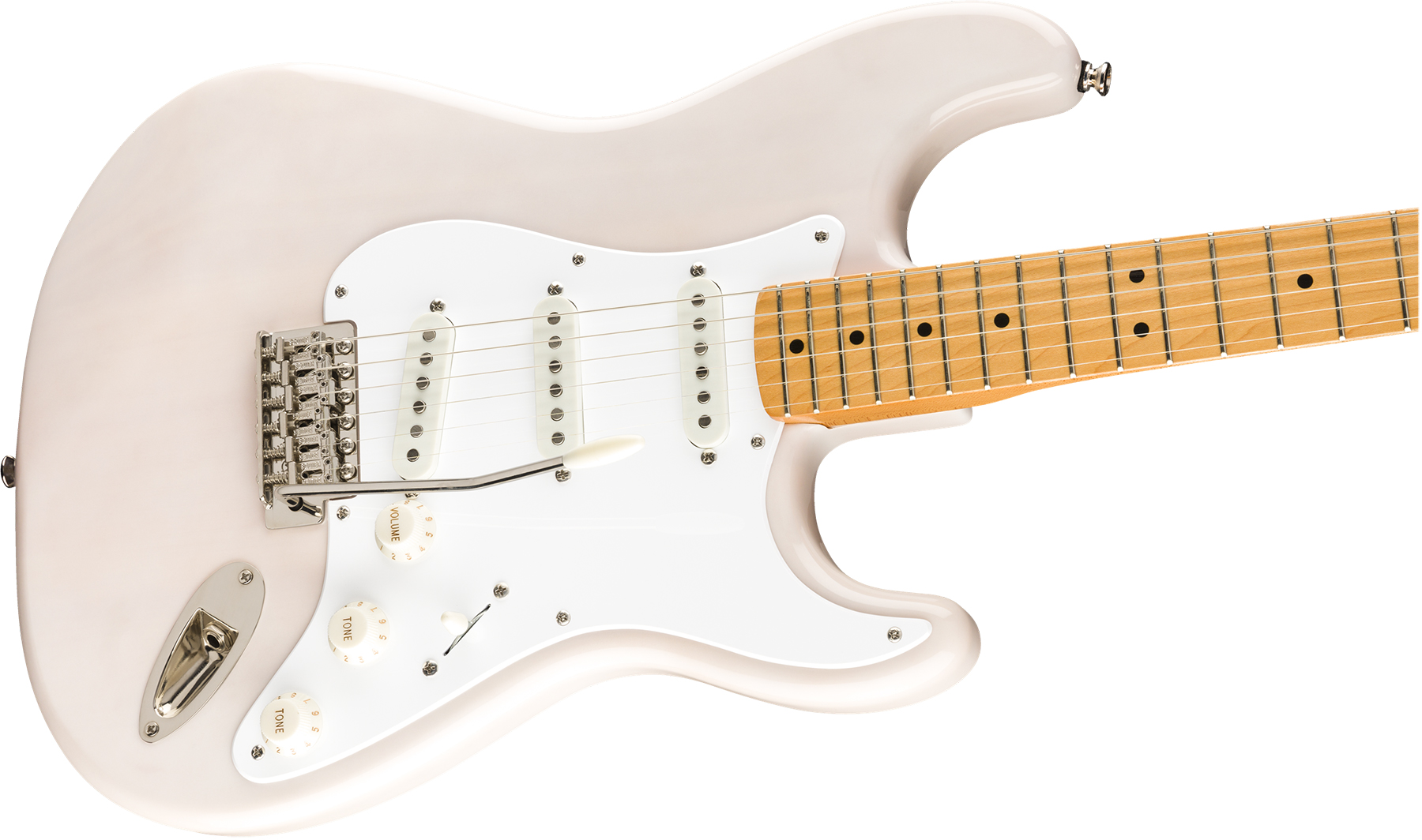 Squier Strat '50s Classic Vibe 2019 Mn 2019 - White Blonde - Guitare Électrique Forme Str - Variation 2