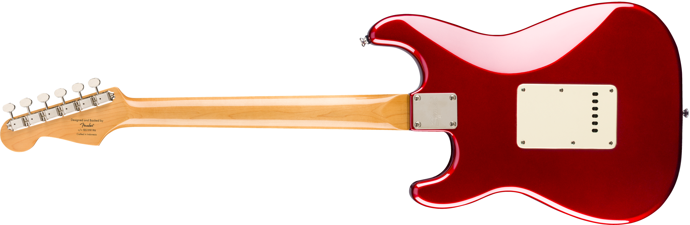 Squier Strat '60s Classic Vibe 2019 Lau 2019 - Candy Apple Red - Guitare Électrique Forme Str - Variation 1