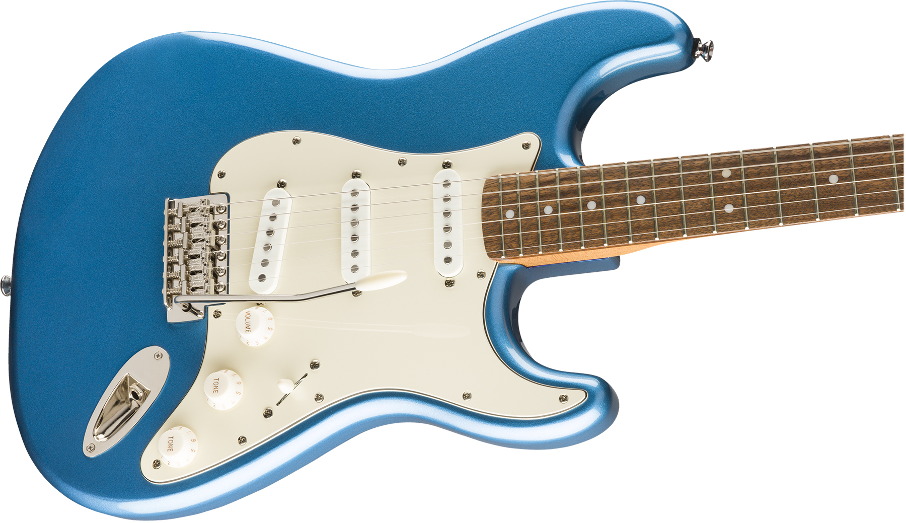 Squier Strat '60s Classic Vibe 2019 Lau 2019 - Lake Placid Blue - Guitare Électrique Forme Str - Variation 2