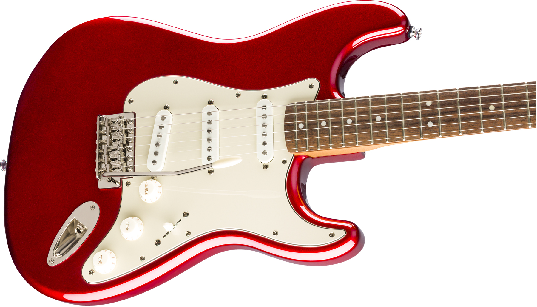 Squier Strat '60s Classic Vibe 2019 Lau 2019 - Candy Apple Red - Guitare Électrique Forme Str - Variation 2