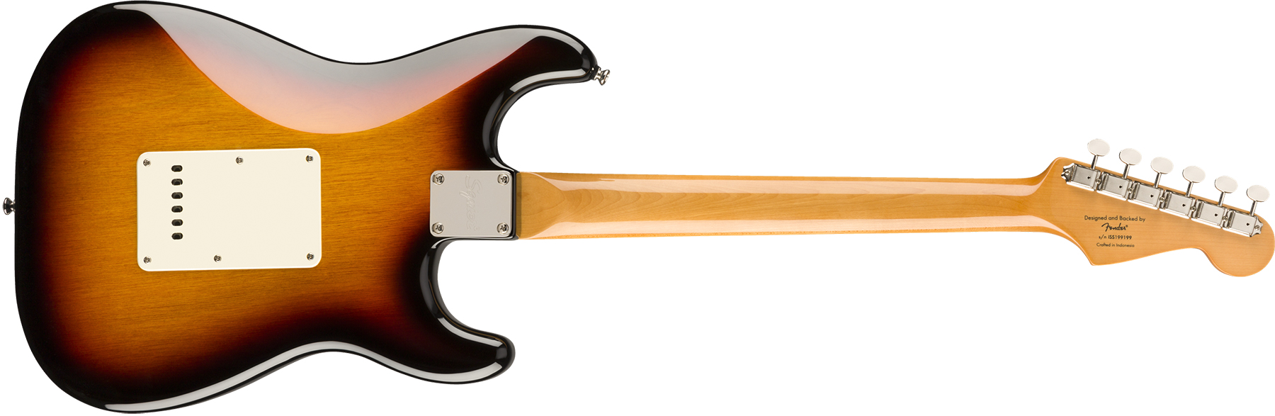 Squier Strat '60s Lh Gaucher Classic Vibe 2019 Lau - 3-color Sunburst - Guitare Électrique Gaucher - Variation 1