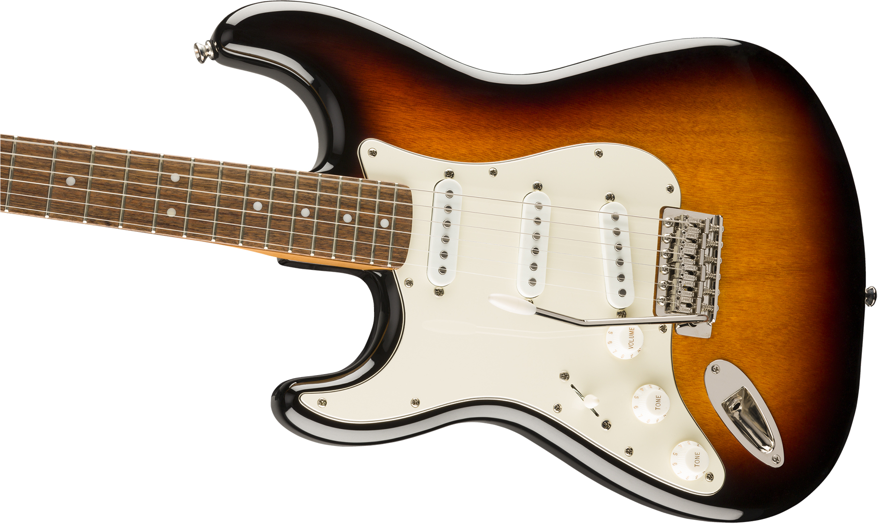 Squier Strat '60s Lh Gaucher Classic Vibe 2019 Lau - 3-color Sunburst - Guitare Électrique Gaucher - Variation 2