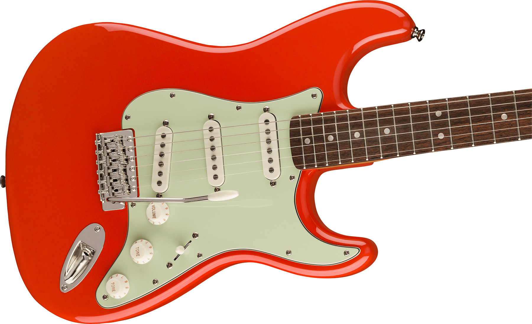 Squier Strat '60s Classic Vibe Fsr Ltd Lau - Fiesta Red - Guitare Électrique Forme Str - Variation 1