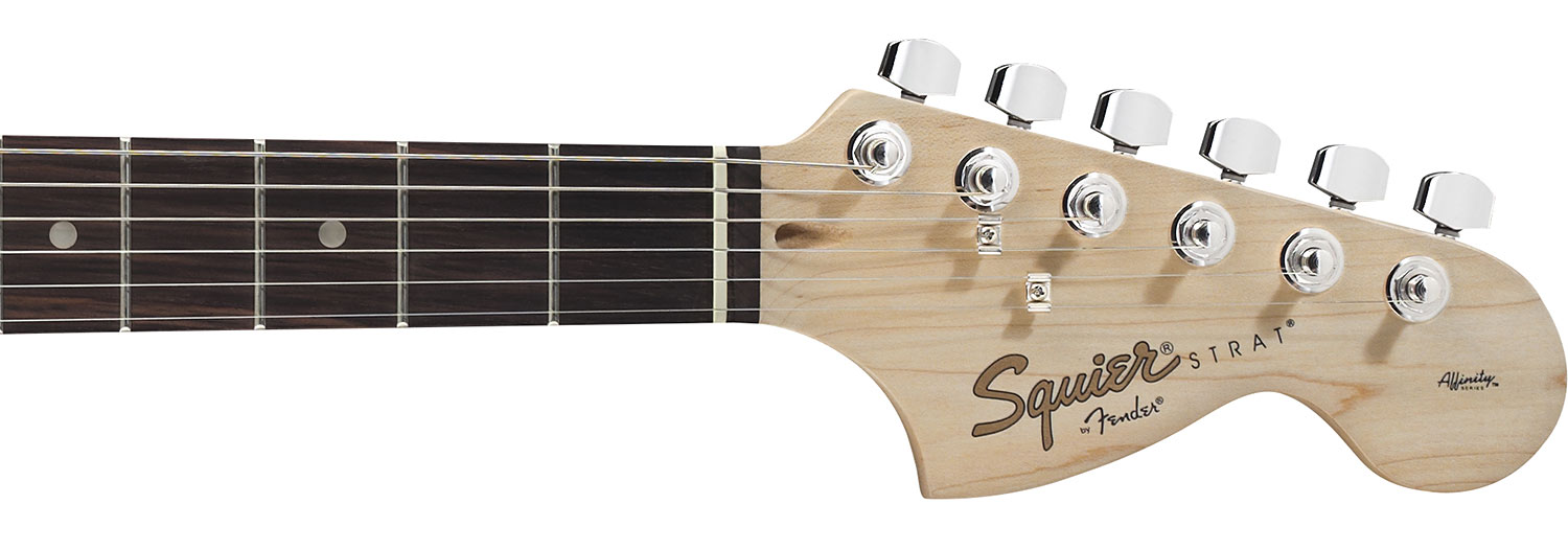 Squier Strat Affinity Series 3s Lau - Surf Green - Guitare Électrique Forme Str - Variation 3