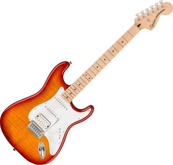 Squier Affinity Series Stratocaster FMT HSS (MN) - sienna sunburst