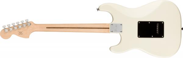 Guitare électrique solid body Squier Affinity Series Stratocaster HH 2021 (LAU) - olympic white