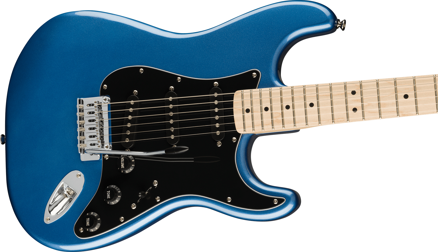 Squier Strat Affinity 2021 Sss Trem Mn - Lake Placid Blue - Guitare Électrique Forme Str - Variation 2