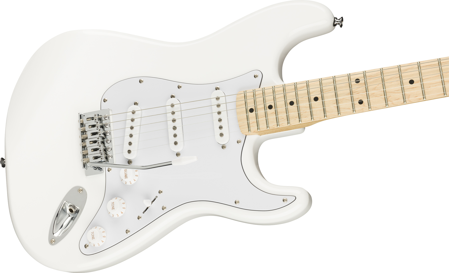 Squier Strat Affinity Fsr Ltd 2020 3s Trem Mn - Olympic White - Guitare Électrique Forme Str - Variation 2