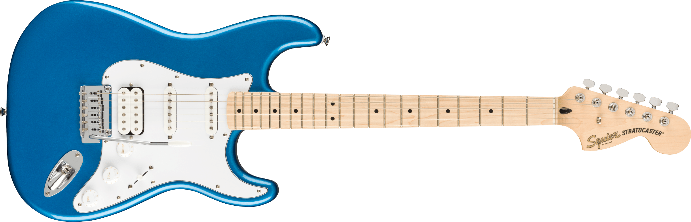 Squier Strat Affinity Hss Pack +fender Frontman 15g 2021 Trem Mn - Lake Placid Blue - Pack Guitare Électrique - Variation 1