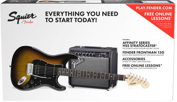 Affinity series hss deals stratocaster