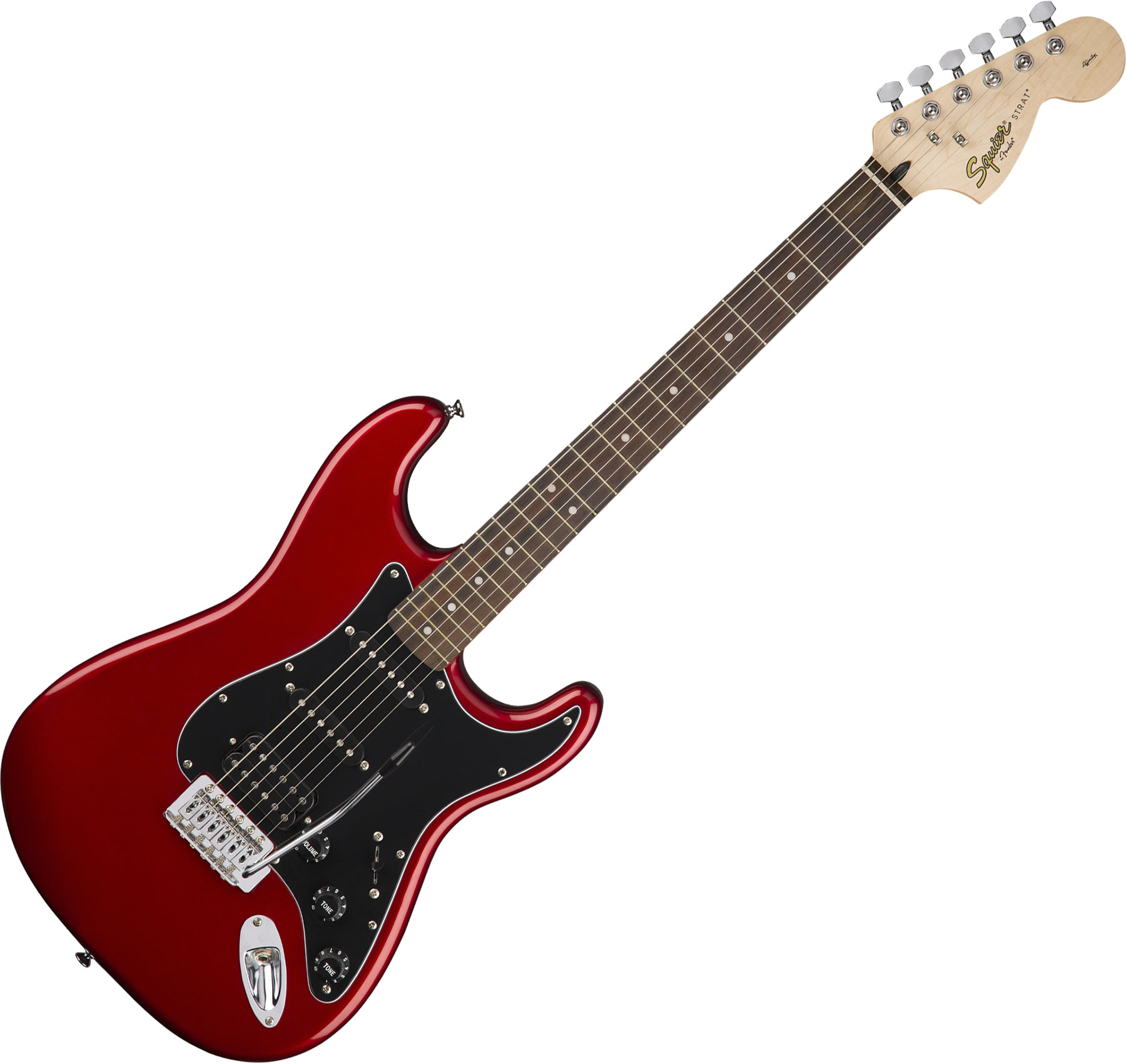 Squier Strat Affinity Hss Pack +fender Frontman 15g Trem Lau - Candy Apple Red - Pack Guitare Électrique - Variation 1