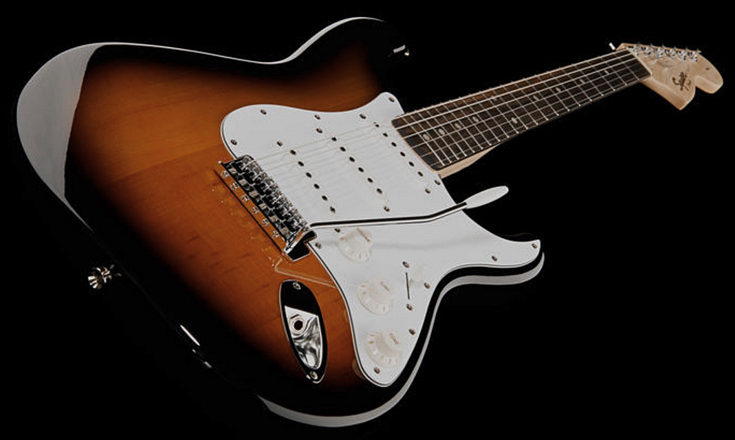 Squier Strat Affinity Series 3s Lau - Brown Sunburst - Guitare Électrique Forme Str - Variation 2