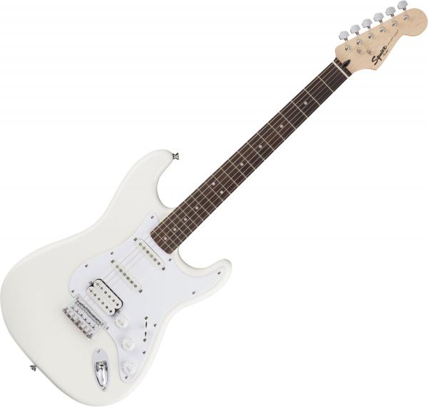 Guitare électrique solid body Squier Bullet Stratocaster HT HSS (LAU) - Arctic white