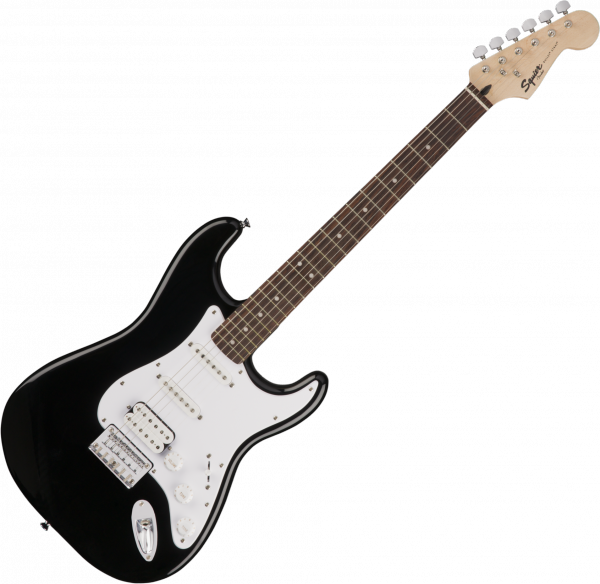 Guitare électrique solid body Squier Bullet Stratocaster HT HSS (LAU) - Black