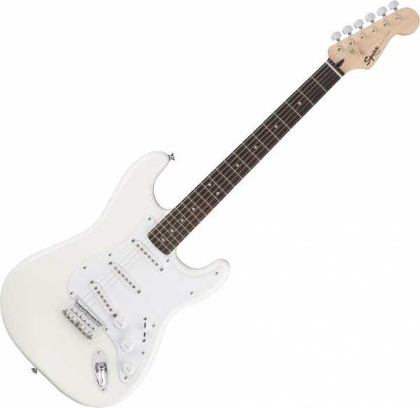 Guitare électrique solid body Squier Bullet Stratocaster HT SSS (LAU) - Arctic white