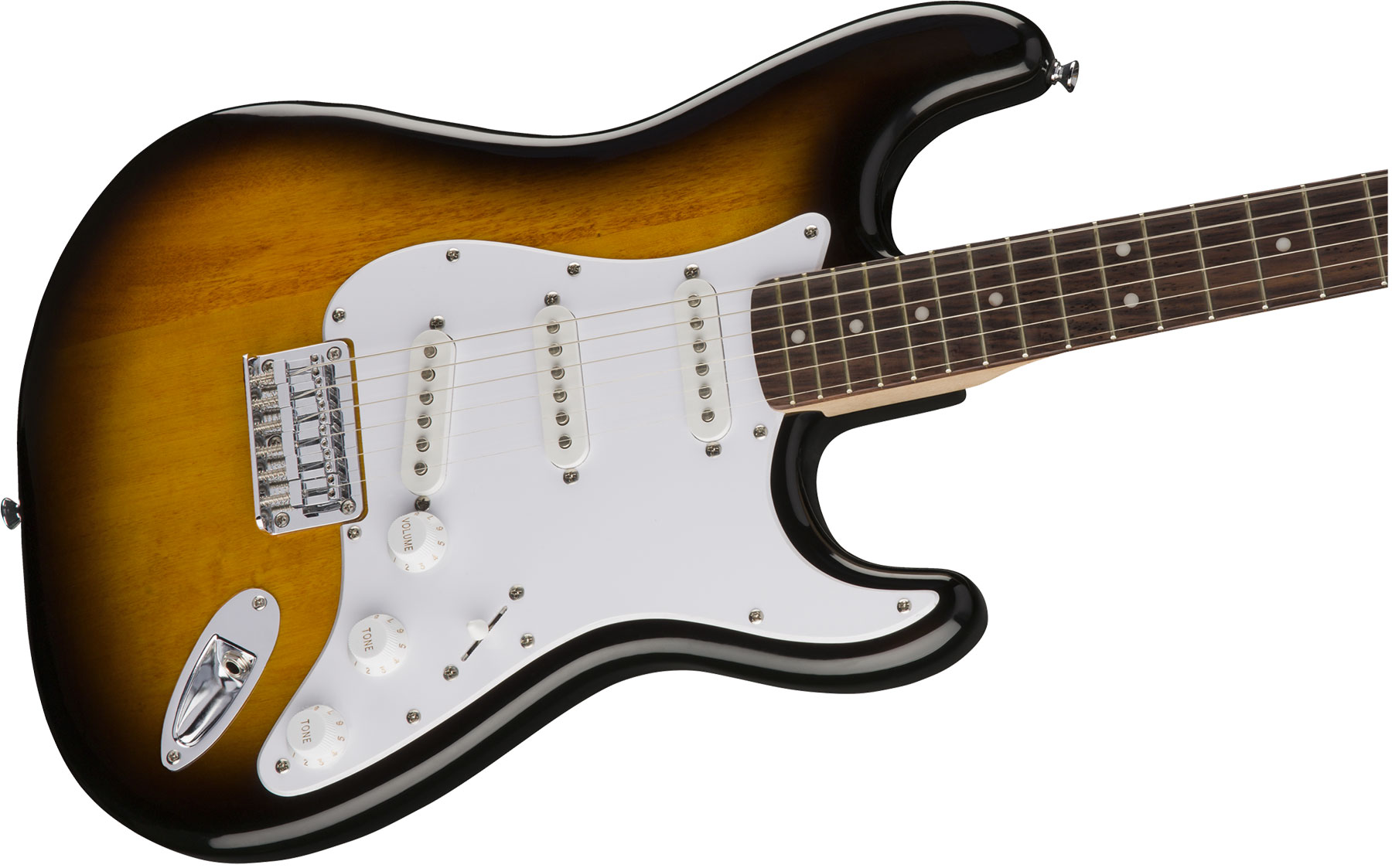 Squier Bullet Stratocaster Ht Sss Rw - Brown Sunburst - Guitare Électrique Forme Str - Variation 2