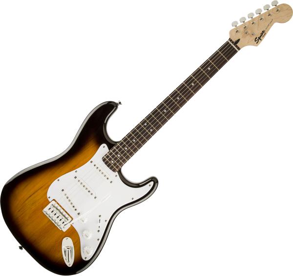 Guitare électrique solid body Squier Bullet Stratocaster With Tremolo (LAU) - Brown sunburst