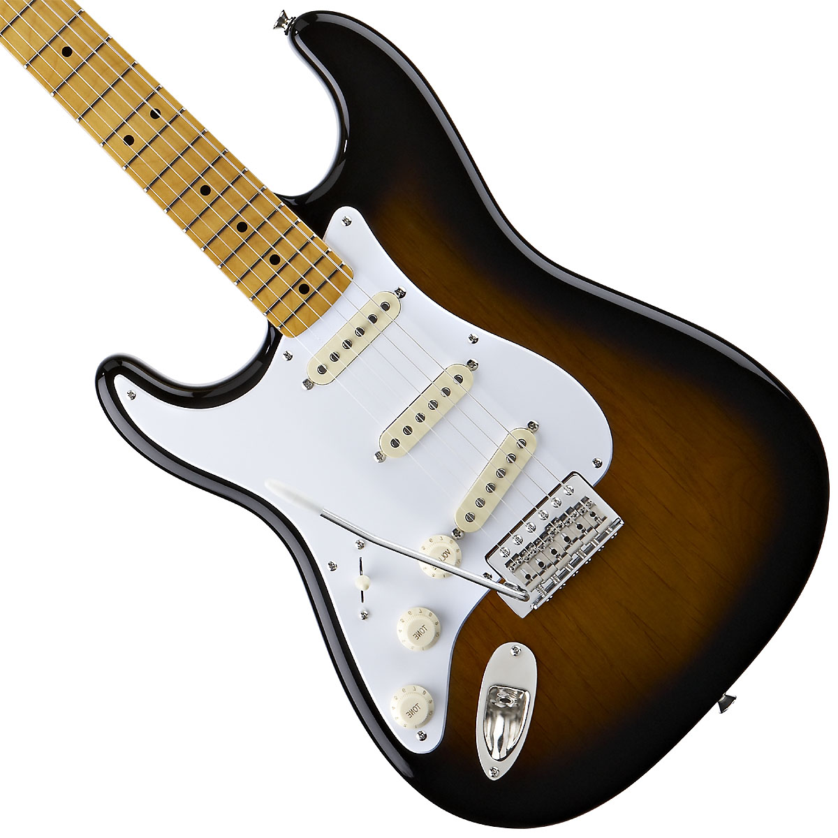 Squier Strat Classic Vibe '50s Lh Gaucher Mn - 2-color Sunburst - Guitare Électrique Gaucher - Variation 1