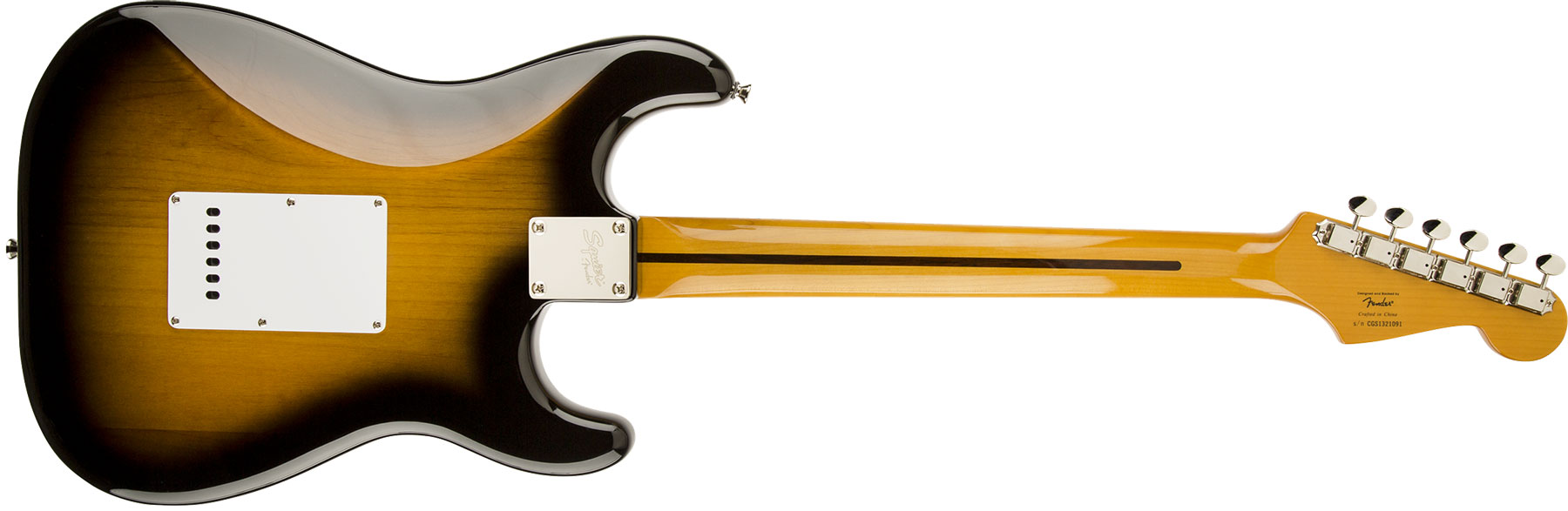 Squier Strat Classic Vibe '50s Lh Gaucher Mn - 2-color Sunburst - Guitare Électrique Gaucher - Variation 3