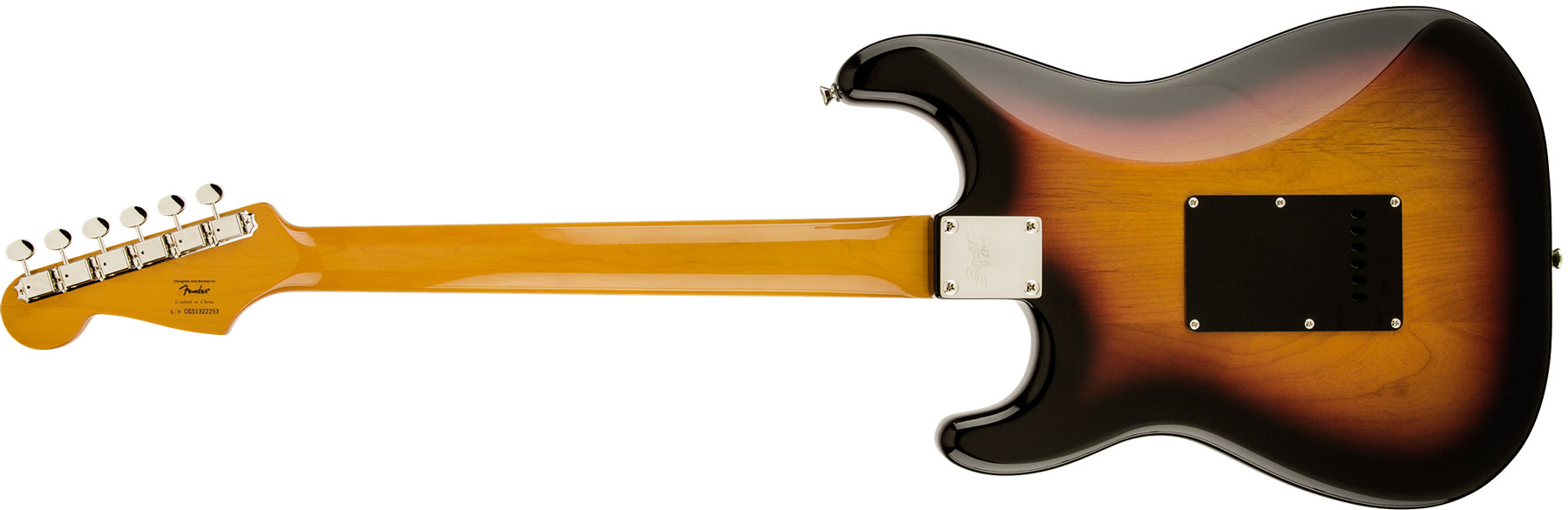 Squier Stratocaster Classic Vibe '60s Sss Lau - 3-color Sunburst - Guitare Électrique Forme Str - Variation 1