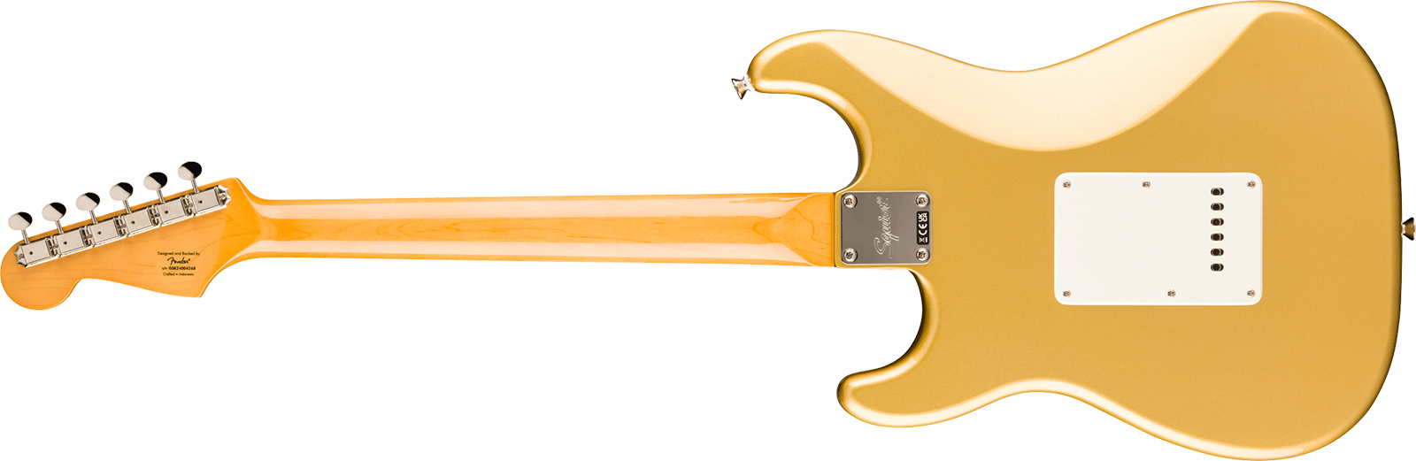 Squier Strat Classic Vibe Fsr Ltd 3s Trem Lau - Aztec Gold - Guitare Électrique Forme Str - Variation 1