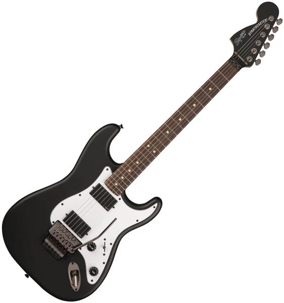 Guitare électrique solid body Squier Contemporary Active Stratocaster HH (LAU) - Flat black