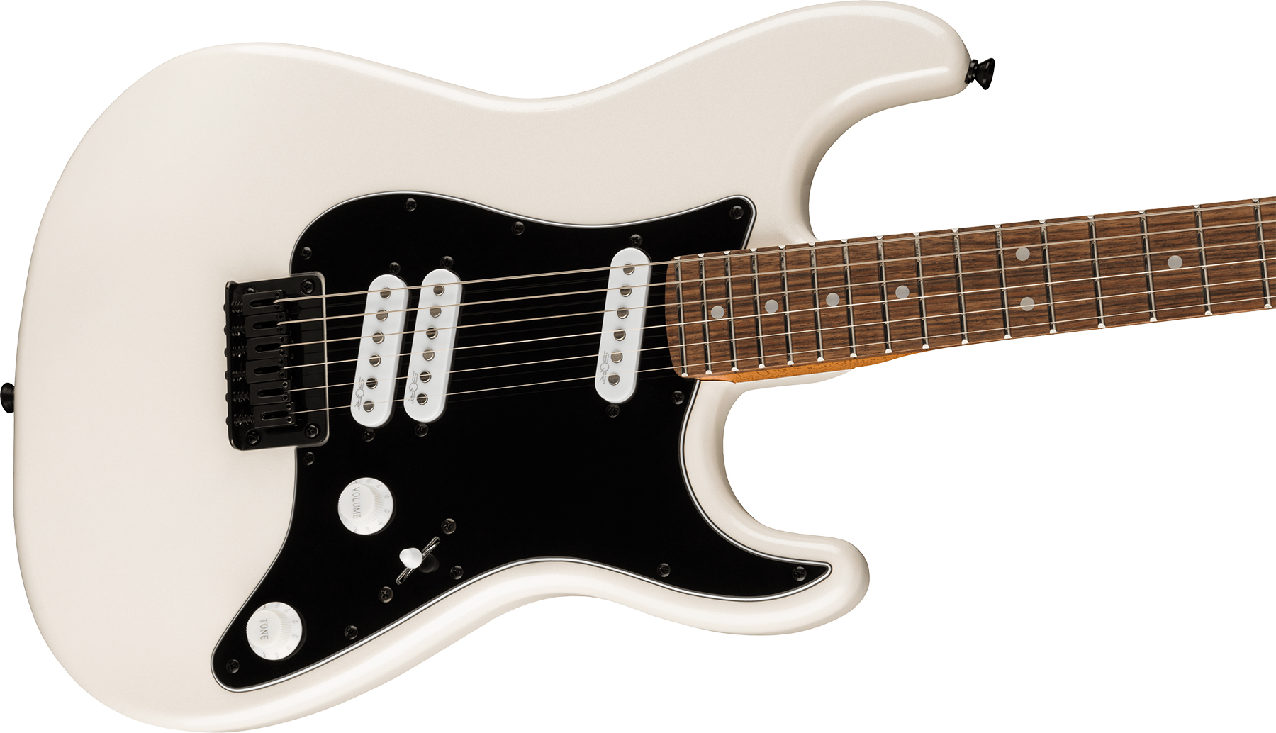 Squier Strat Contemporary Special Ht Sss Lau - Pearl White - Guitare Électrique Forme Str - Variation 2