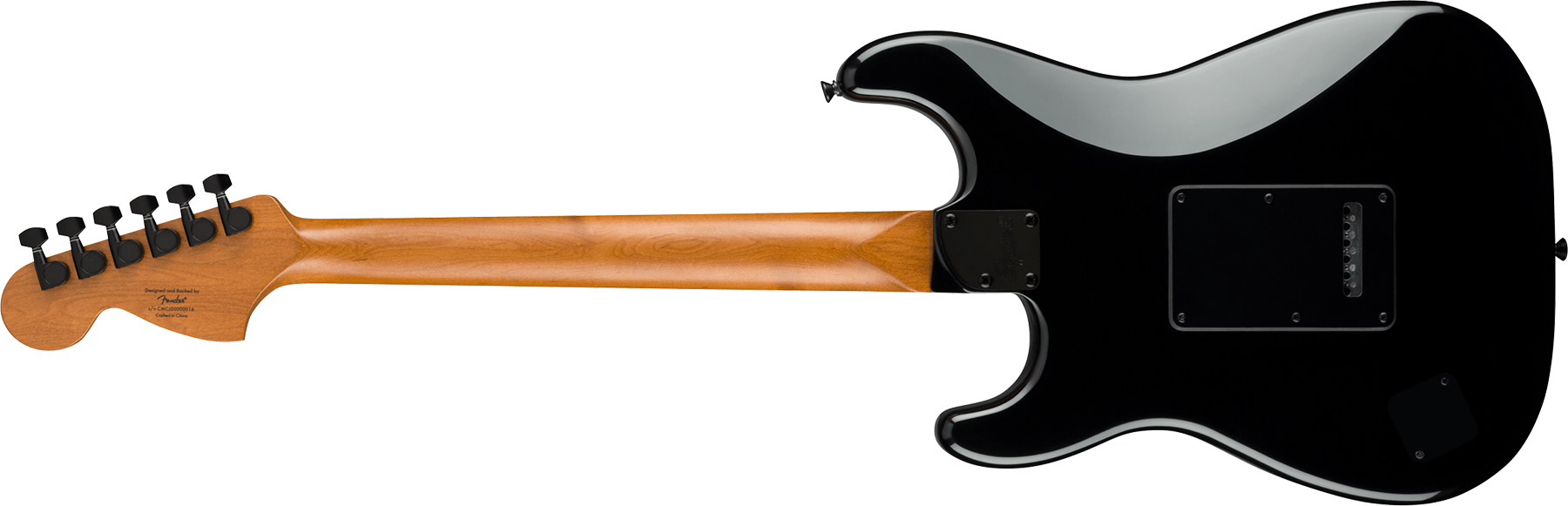 Squier Strat Contemporary Special Sss Trem Mn - Black - Guitare Électrique Forme Str - Variation 1