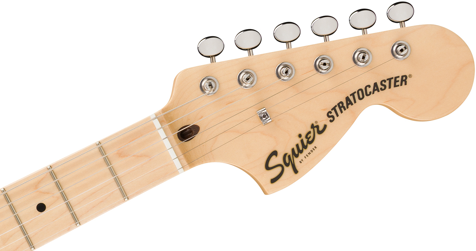 Squier Strat Deluxe Paranormal Hs Trem Mn - Lake Placid Blue - Guitare Électrique Forme Str - Variation 3