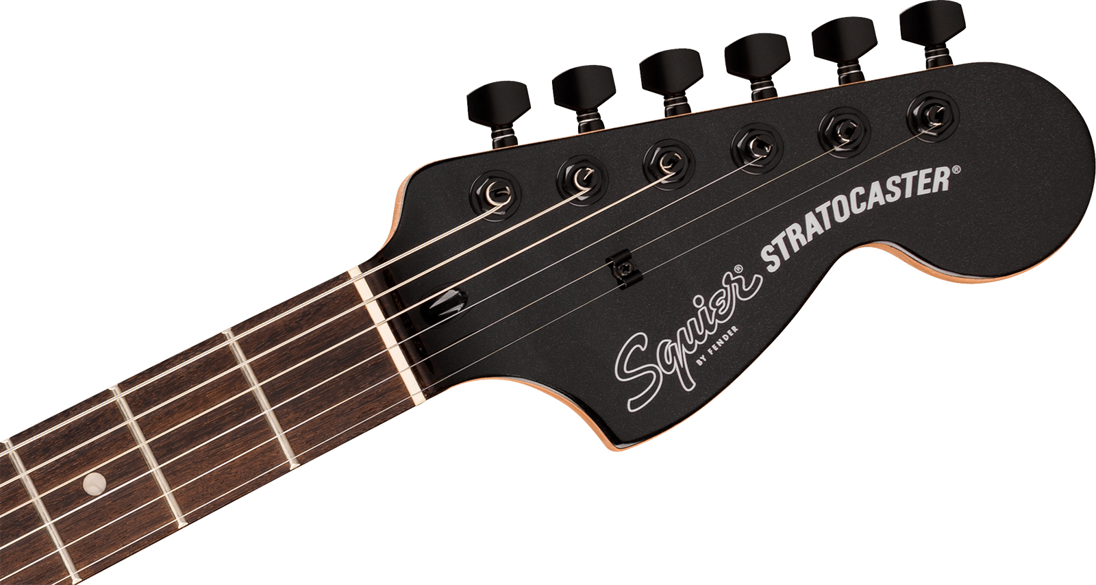 Squier Strat Hh Affinity 2h  Trem Lau - Metallic Black - Guitare Électrique Forme Str - Variation 3