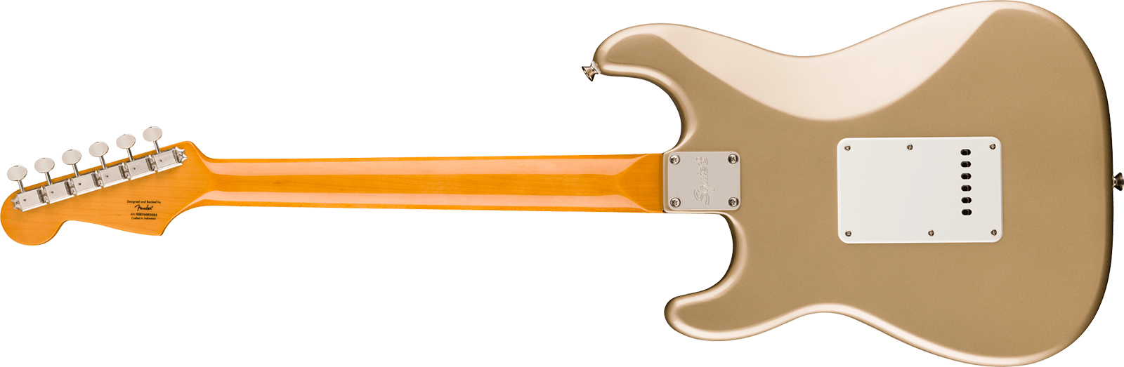 Squier Strat Hss 60s Classic Vibe Fsr Ltd Trem Lau - Shoreline Gold - Guitare Électrique Forme Str - Variation 1