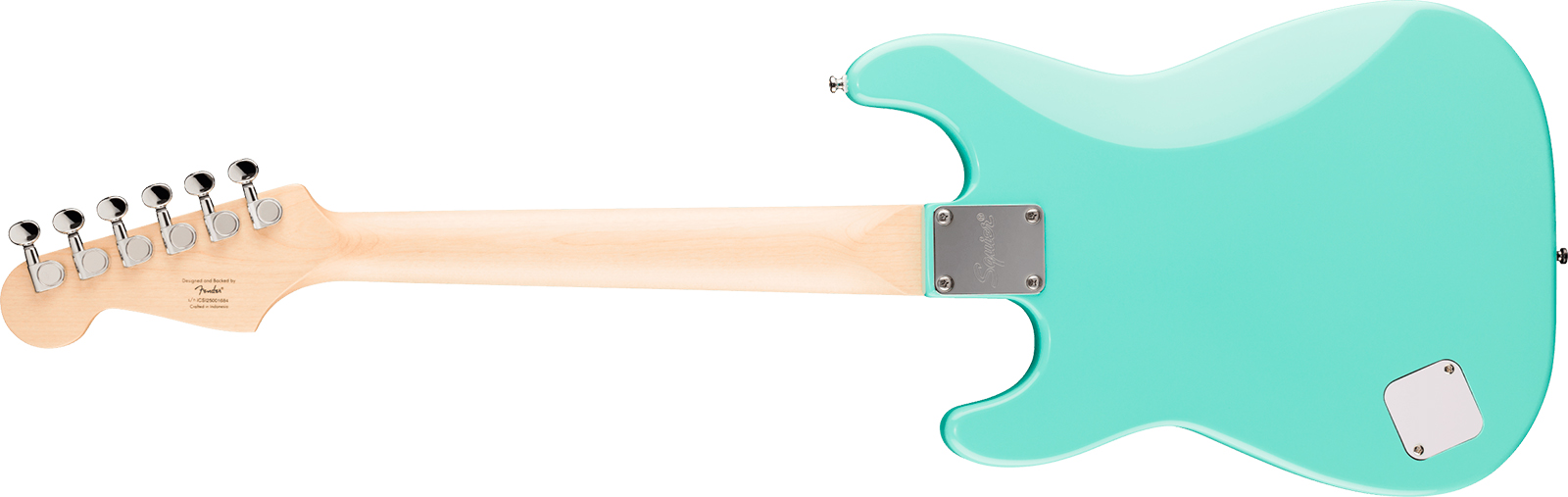 Squier Strat Mini Shsc 3s Ht Mn - Seafoam Green - Guitare Électrique Enfant - Variation 1